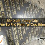 Ván Ép Phủ Phim Tại Cao Bằng